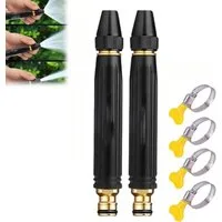 FELIXLEO Multifunktionsbrause Hochdruck Wasserpistole Set mit Mehrfach Spruehmuster 2 Stk, (1-St)