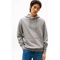 Tommy Hilfiger Hoodie ESSENTIAL TERRY mit Tunnelzug und Flag-Stickerei