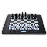 Millennium Spiel M831 The King Competition Schachcomputer, Strategiespiel, Schachspiel, Schachbrett, Online Schach spielen, schwarz/weiß