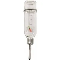 DUVO+ Wasserspender Duvoplus Kleintier-Trinkflasche aus Glas Fassungsvermögen: 180ml 180 l