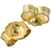 NKlaus Ohrstecker-Verschluss 1 Paar 375 Gelbgold Gegenstecker Ohrstecker Ohrsto (1 Paar)