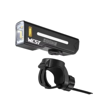 WEST BIKING 1000 Lumen High Brightness Bike Headlight 5000mAh Anti-glare Quick-release Bicycle Light IPX5 Waterproof USB