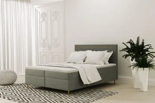 Boxspringbett Schlafzimmerbett LUCIEN 120x200cm in div. Farbvarianten