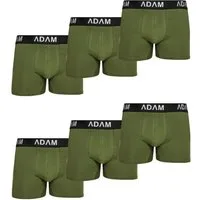 ADAM JEANS Boxershorts Herren Boxershorts aus extra weicher 100% Baumwolle Trunks Men Boxer-1 (6-St., 2er Set, 6er Set, 8er Set, 10er Set, 12er Set) Boxershorts Herren Boxer Shorts Männer Unterhosen Trunks Underwear
