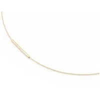 Boccia Halsreif Collier Edelstahl goldfarben Ø 0,8 mm 0802-0245