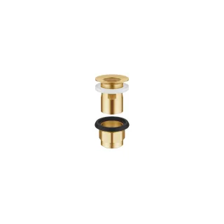Dornbracht Siebventil SERIENNEUTRAL 10105970 Gold gebürstet (PVD),10105970-37 10105970-37