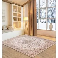 OTTO home Wollteppich Oriental D1, rechteckig, Höhe: 10 mm, reine Wolle, Orient-Optik, Wohnzimmer