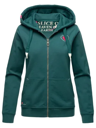 Navahoo Damen Sweatjacke Cremetörtchen – Kuschelig & Stylisch