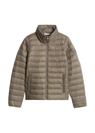 Marc OPolo Casual - Leichte Steppjacke fitted Stone Taupe - Gr. - 40