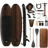 HOMALL Inflatable SUP-Board Aufblasbares Stand Up Paddle Board mit Halter, Sitz und Fußband, 320cm SUP-Board Set mit Action-Cam Halterung, Bis 130kg
