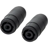 Pronomic AD-SPFSPF Adapter Speakon-kompatibel female/Speakon-kompatibel female Audio-Adapter Speakon-kompatibel, Fertig verdrahtet & einsatzbereit