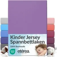 etérea Himmlische Qualität Spannbettlaken etérea Comfort Jersey Spannbettlaken, Jersey, Gummizug: rundum, (1 Stück)