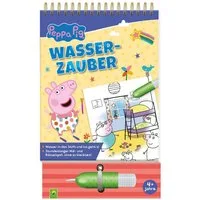 Peppa Pig Wasserzauber - Wassermalbuch ab 3 Jahren / Schwager & Steinlein Verlag