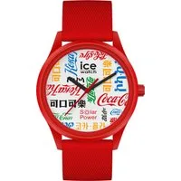ice-watch Solaruhr Ice-Watch COCA COLA solar power Team red