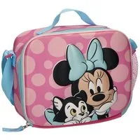 Disney Minnie Mouse Picknicktasche 3D Isoliertasche Kinder Lunchtasche Schule 20 cm (1-tlg)