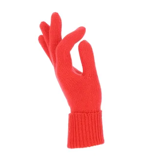 Halsüberkopf Accessoires - Handschuh Uni rot - Gr. - OS