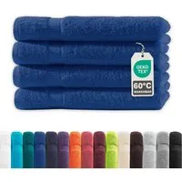 Devior Handtuch Set Frottierserie Elegance in vielen Farben, hochwertig mit 500 g/m², Handtücher - 100% Baumwolle (4-St), 50x100 cm, saugstark, schnelltrocknend, pflegeleicht & geruchsneutral