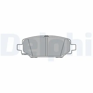 Delphi Bremsbel?ge hinten Jeep Wrangler LP3582