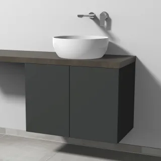 Sanipa Waschtischunterbau mit Türen 2morrow P33721B