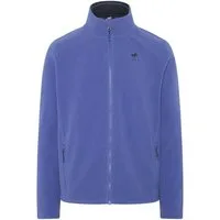 Polo Sylt Fleecejacke mit Label-Stitchings