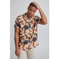 Blend Hawaiihemd BHGawai Stilvolles Hemd mit kurzen Ärmeln
