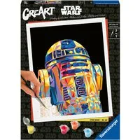 Ravensburger Malen nach Zahlen CreArt, Star Wars - R2-D2, Made in Europe