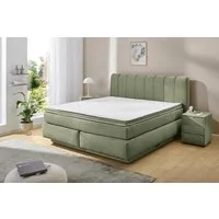 Jockenhöfer Gruppe Boxspringbett Tilda, wahlweise mit oder ohne Bettkasten, inkl. 7-Zonen-TTFK-Matratze, Kaltschaumtopper, 180x200cm