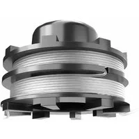 Grizzly Tools Fadenspule Doppelfadenspule für Einhell GP-BC/430 Li BL IKRA IES 1000 C, 6 m Fadenlänge, (1-St), Arbeitsdurchmesser 43 cm