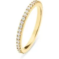 CHRIST Fingerring CHRIST Damen-Damenring 925er Silber Zirkonia, Zirkonia