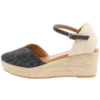 LIPSY Lipsy zweiteilige Espadrilles, Kunstveloursleder Keilsandalette (1-tlg)
