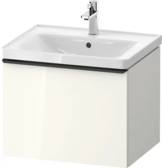 Duravit D-Neo Waschtischunterbau wandhängend Weiß Hochglanz 584x452x440 mm - DE42490BD220000 DE42490BD220000