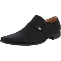Coolwalk Elegante schwarze Herrenschuhe mit Komfort und Stil Slipper (89858858) Blockabsatz Business-Schuhe in Schwarz
