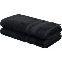 OTTO home Saunatuch Vanessa, 2 Saunatücher, 80x200cm, in Standard- und Premium-Qualität, Walkfrottee (Set, 2-St), Handtücher mit Bordüre, 100% Baumwolle, einfarbig, weich