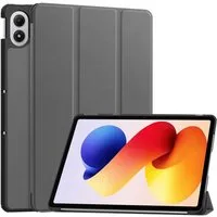 SmartUP Tablet-Hülle für Xiaomi Redmi Pad 2 Pro Klapphülle Tasche Case Cover Schutzglas 9H 12,1 Zoll, integrierte Standfunktion, integrierter Magnetverschluss