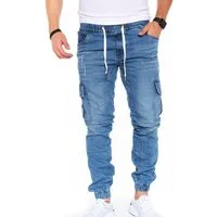Styleko Cargohose 8003 Cargo Jeans Herren Cargohose für Herren Jeans Cargohose Herren
