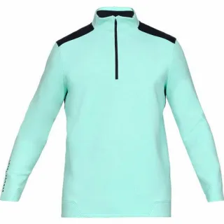 Under Armour Storm Off Mens Cold Gear Lose türkis Golftop 1325277 361