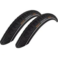CONTINENTAL Fahrradreifen 2x Continental Ride Tour 47-305 Reflex 16x1.75