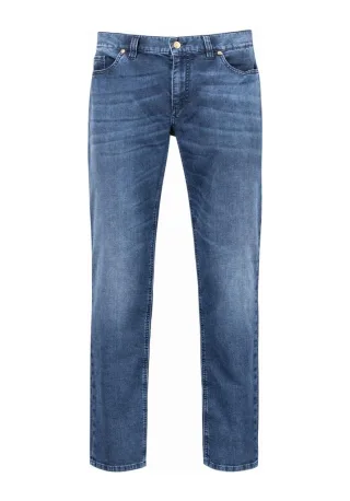 alberto jeans - Jersey Jeans - Pipe blau