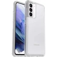 Otterbox Smartphone-Hülle OtterBox Symmetry Case für Samsung Galaxy S21 LTE 5G 6,2" Transparent 15,75 cm (6,2 Zoll)