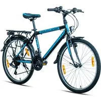 Rezzak Jugendfahrrad 24 Zoll Kinderfahrrad Jungenfahrrad City Bike, 21 Gang Shimano, Kettenschaltung