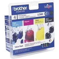 Brother Tintenpatronen Kombi-Pack LC980VALBP Tintenpatrone