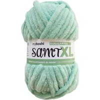 myboshi Samt XL, extra dickes Chenillegarn, super chunky Häkelwolle, 40 m (1-St), Uni