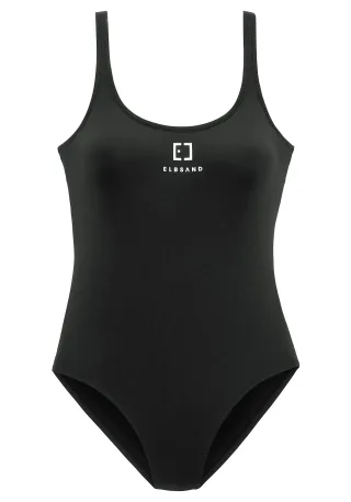 LASCANA - Elbsand LM Badeanzug black - Gr. - 40A/B