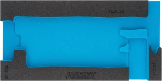 HAZET 2K-Weichschaum-Einlage leer - 163-464L