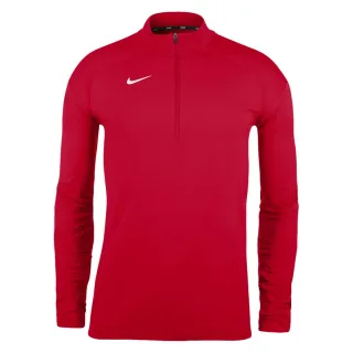 Nike - "Dry Element" Oberteil für Herren, Weiter Stehkragen, Laufen (Universitäts-Rot)