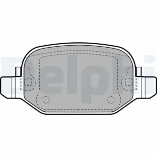 Delphi Bremsbel?ge hinten Fiat 500l