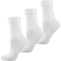 Nur Die Basicsocken Ohne Gummi (3-Paar) Socken, Baumwollsocken, Alltagsocken