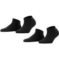 FALKE Sneakersocken Happy 2-Pack Sneakersocken (2-Paar) Set aus 2 Paar Baumwollsneakern