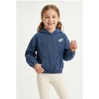 Levi's® Kids Kapuzensweatshirt LVG DENIM HOODIE in trendy Denim-Qualität