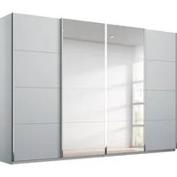 rauch Schwebetürenschrank Kleiderschrank Schrank Garderobe Wäscheschrank Ankleide SYNCRONO (Mitteltüren öffnen parallel, Breiten 271/316/361 cm Höhen 211/230 cm) Mitteltüren mit praktischer Synchron-Öffnung MADE IN GERMANY